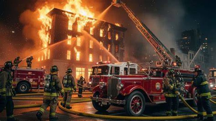Behind The Lens During Fire In San Bernardino