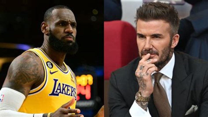 David Beckham x LeBron James