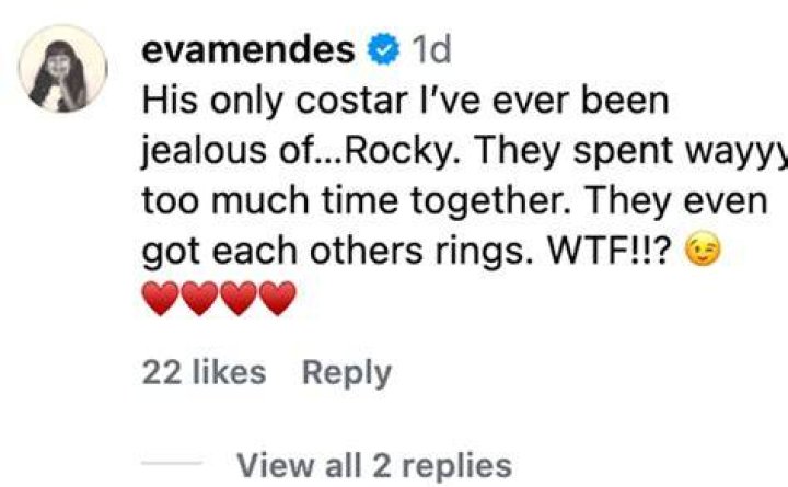 Eva Mendes Comment