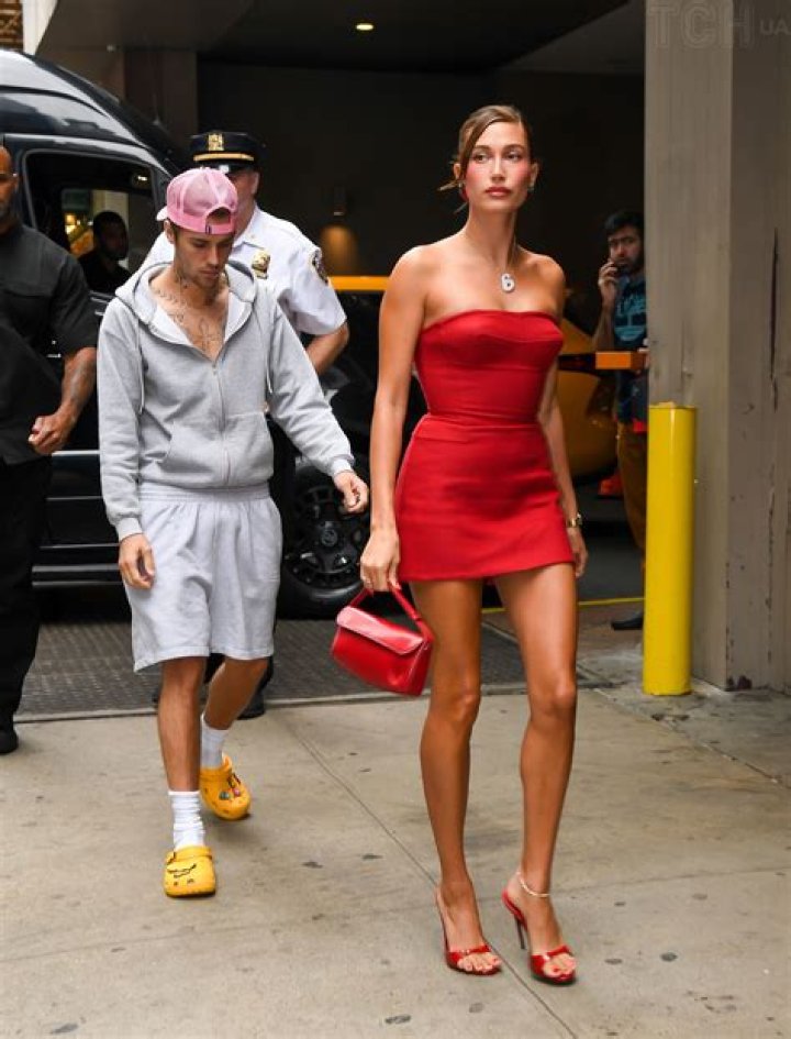 Hailey Bieber On A Juice Run In LA