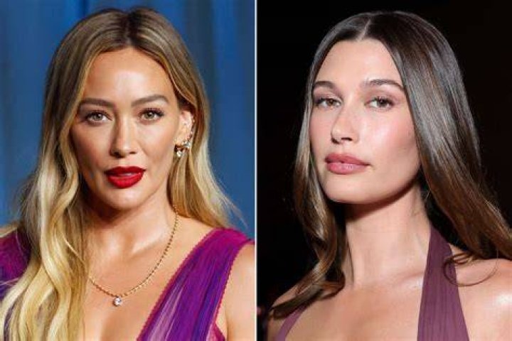 hilary duff hailey bieber