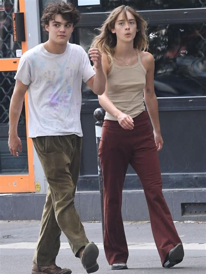Jack Depp & Camille Jansen In Paris