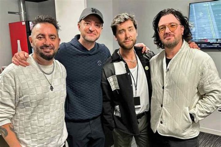 Jenson Button and JC Chasez