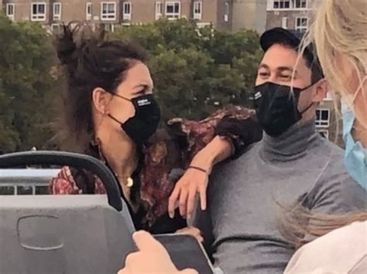 Katie Holmes gazes lovingly at boyfriend Emilio Vitolo Jr.