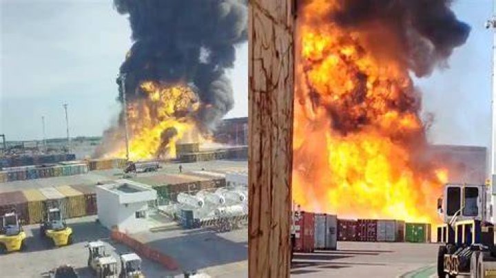 Port Authority Explosion &mdash; PICS